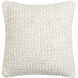 Kolapur 20 X 20 inch White/Light Silver/Ash Accent Pillow