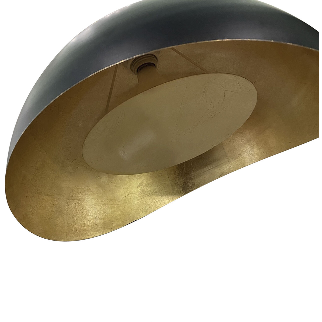 Luna Bella 92 inch 100.00 watt Weathered Brass and Black Arc Floor Lamp Portable Light