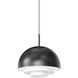 Modern Tiers 1 Light 12.00 inch Pendant