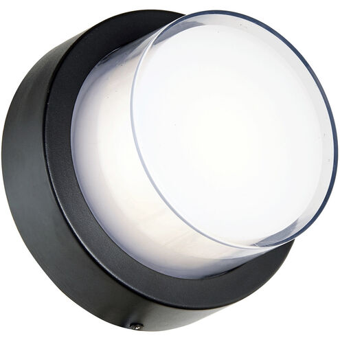 Geo LED 6.7 inch Matte Black ADA Wall Sconce Wall Light