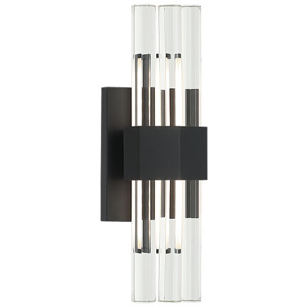 Krustallos Wall Sconce Wall Light in Matte Black