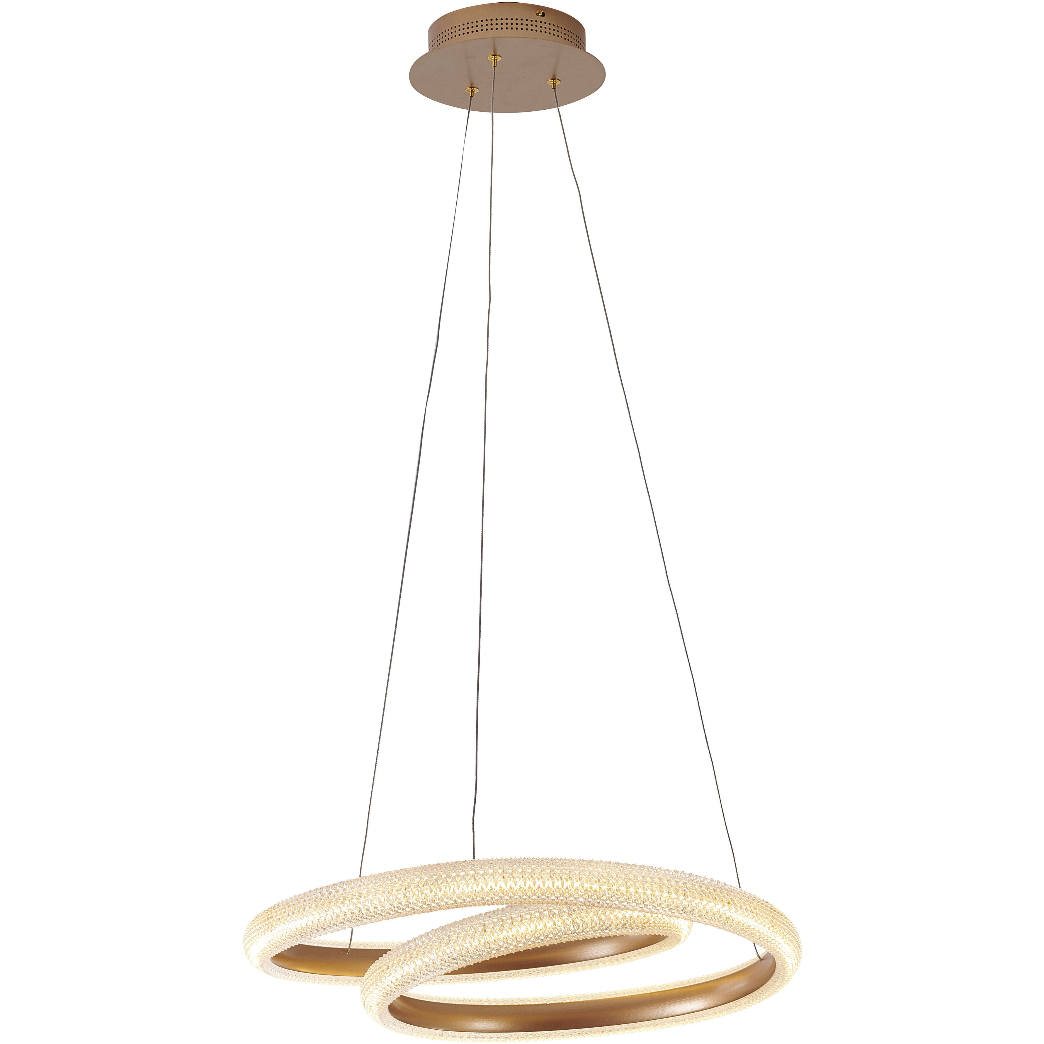 Canada LED 19.7 inch Gold Chandelier Ceiling Light