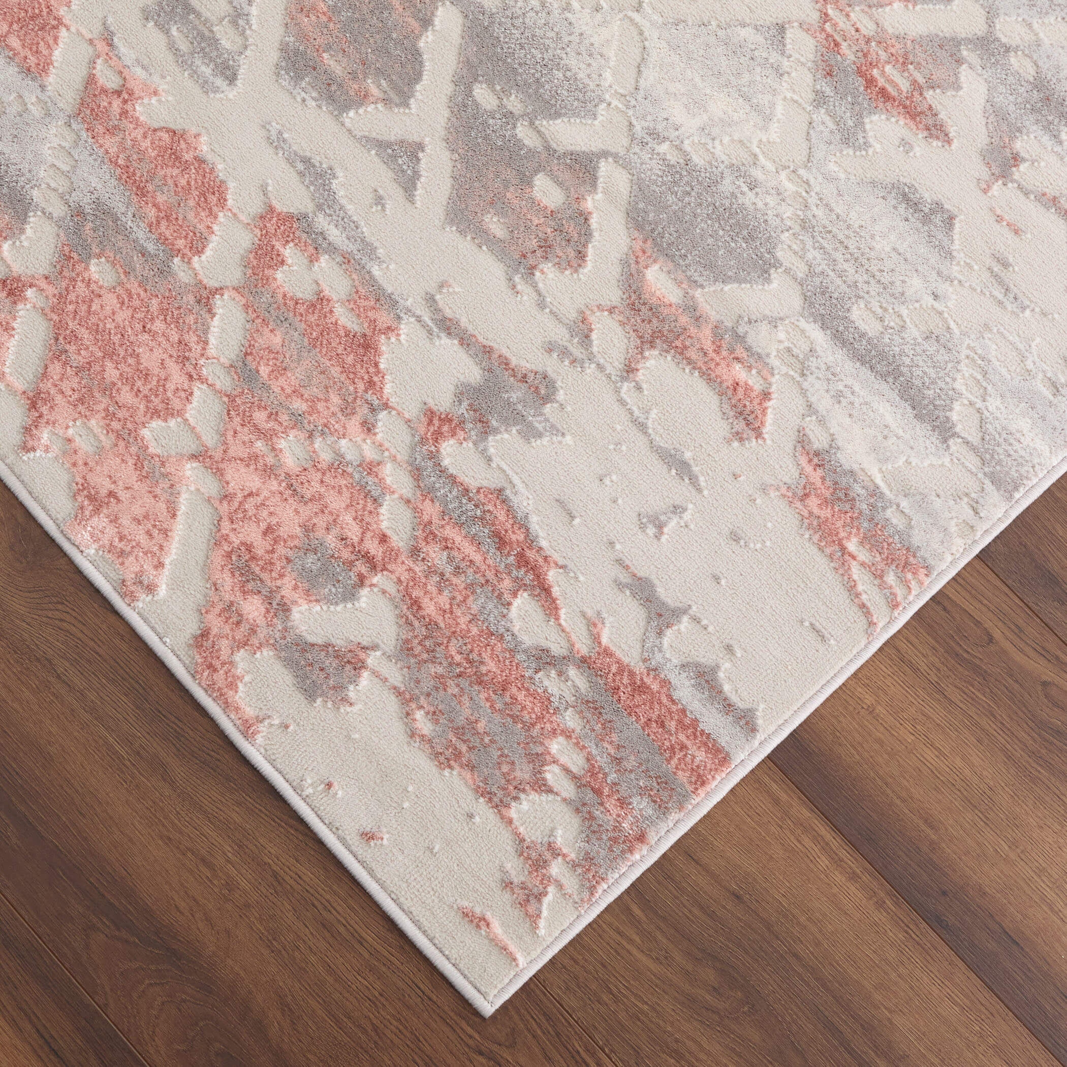 Betsi 158 X 118 inch Pink Rug in 10 x 13