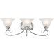 Coronado 3 Light 27 inch Polished Chrome Bath Vanity Wall Light