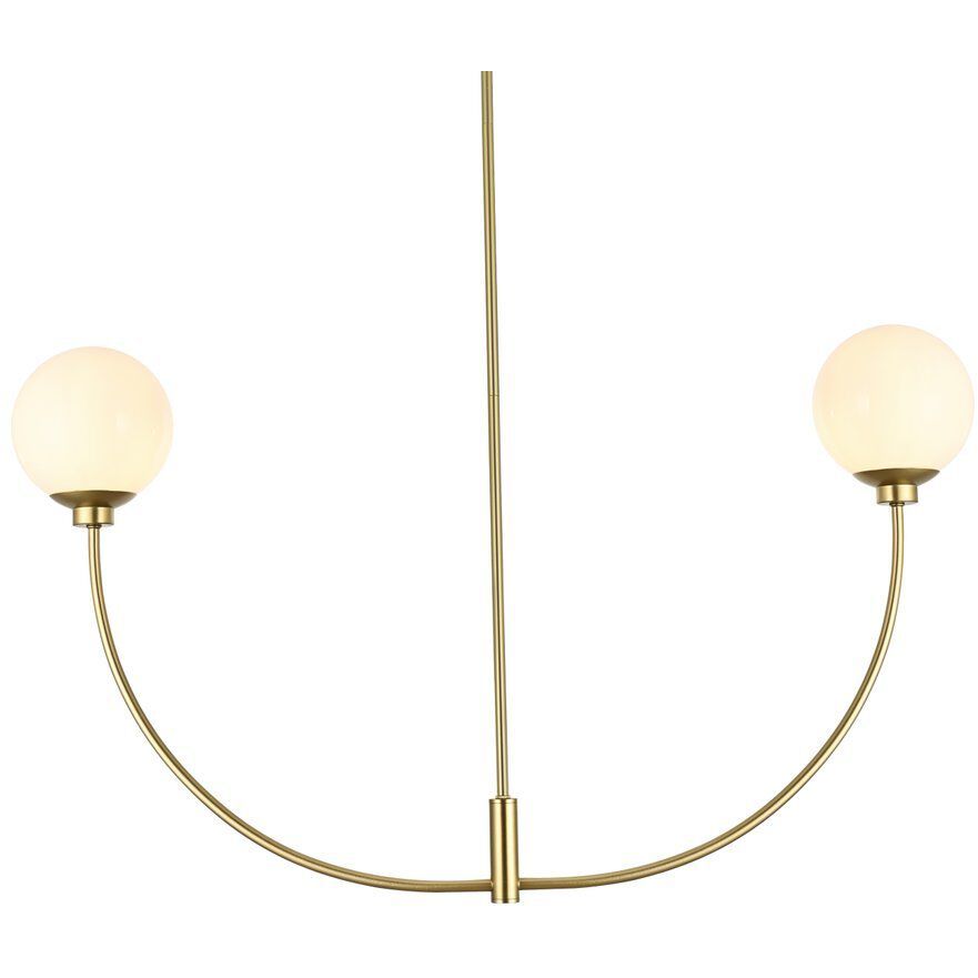 Nyomi 2 Light 42 inch Brass Chandelier Ceiling Light