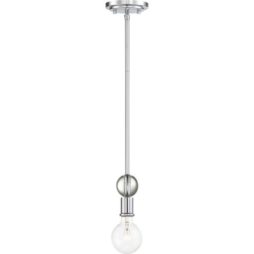 Bounce 1 Light 5 inch Polished Nickel Mini Pendant Ceiling Light