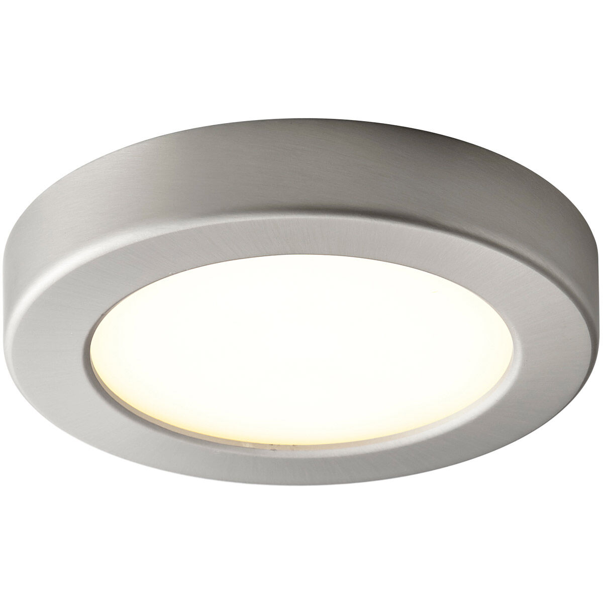 Elite LED 6 inch Satin Nickel Flush Mount Ceiling Light