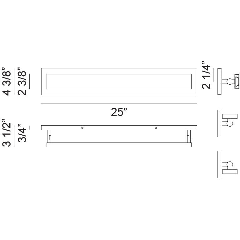 Baretta Wall Sconce Wall Light in Aged Gold Brass