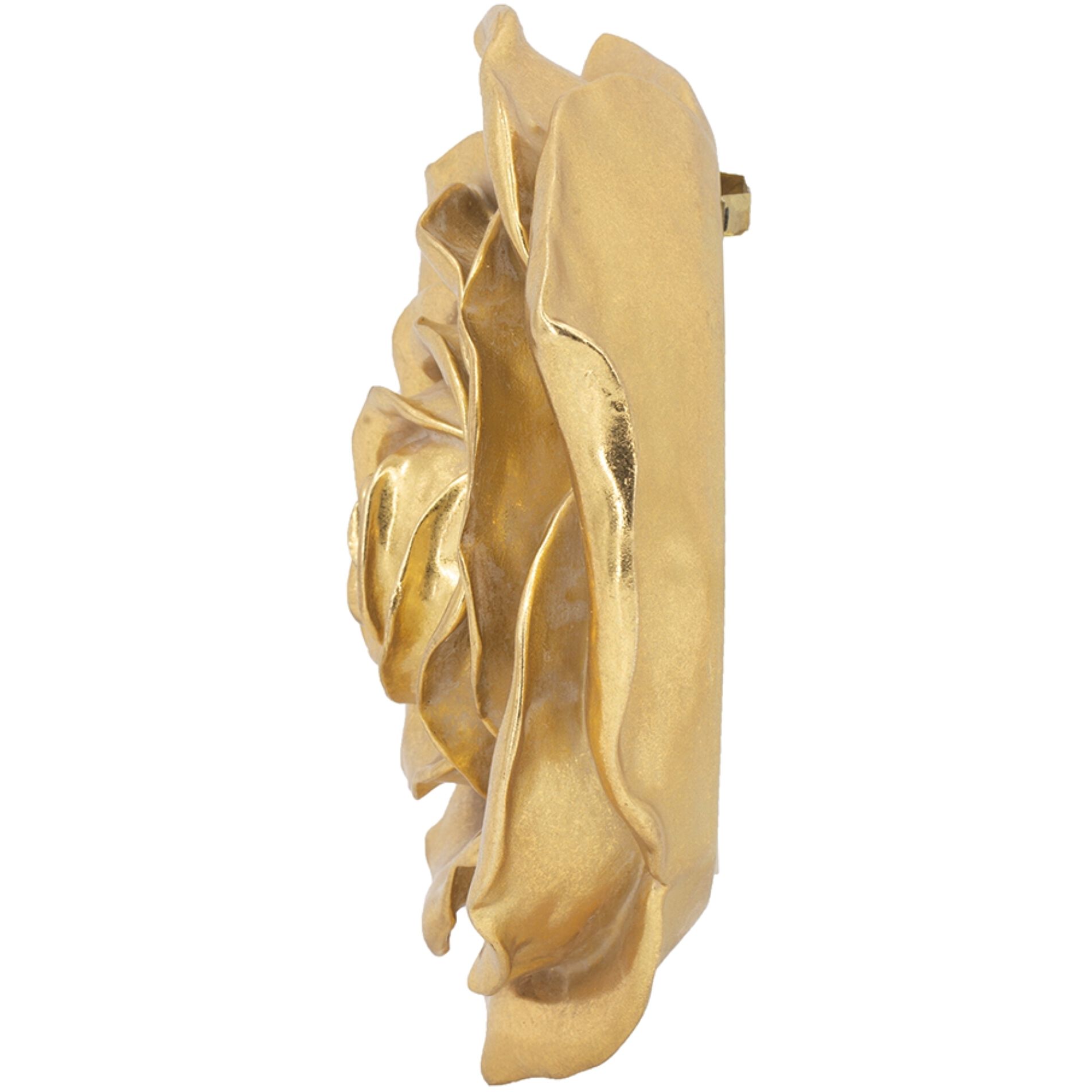 Floral Gold Wall Accent