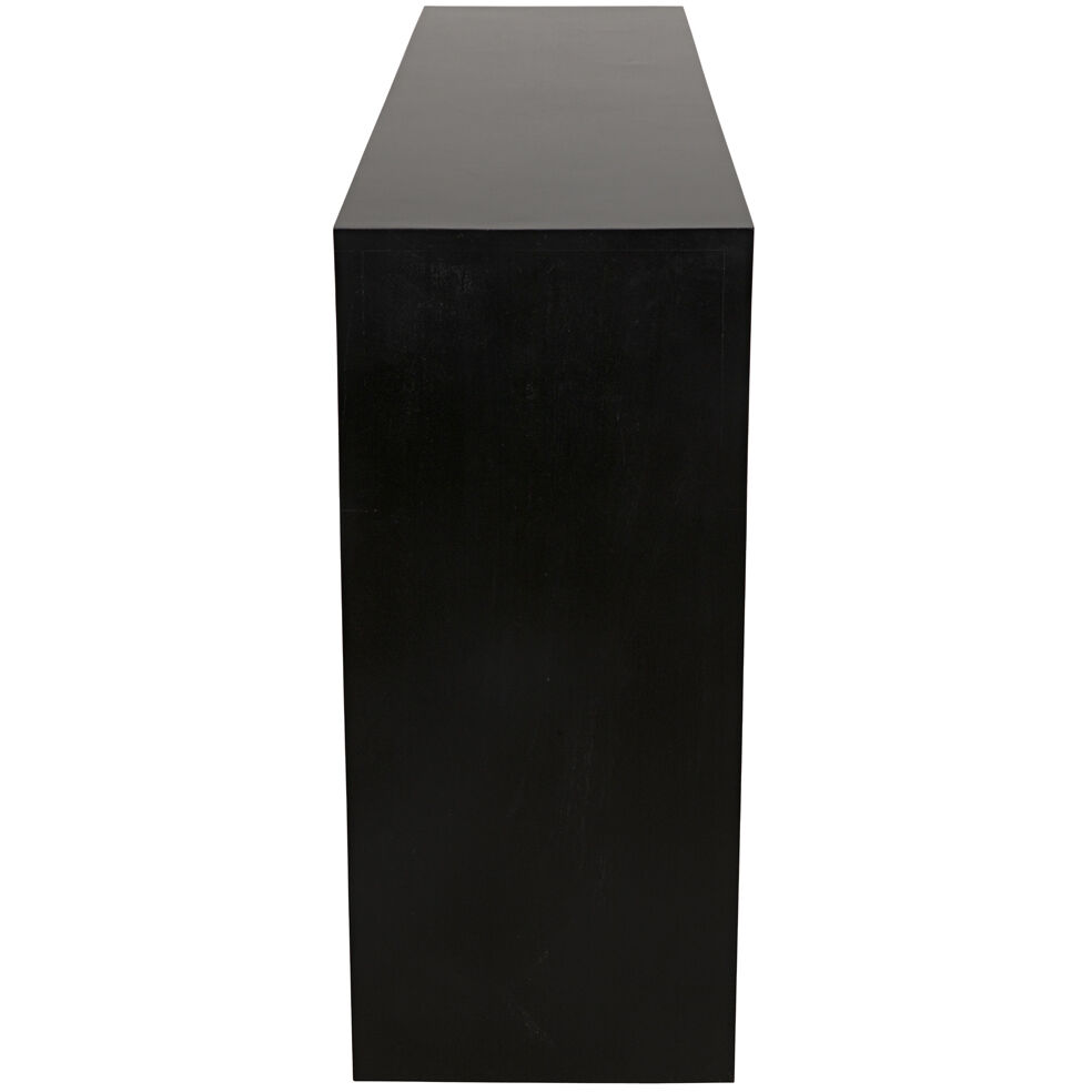 Bridge 59 X 14 inch Hand Rubbed Black Console