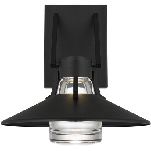 Radiant LED 10.5 inch Sand Black Outdoor Wall Sconce