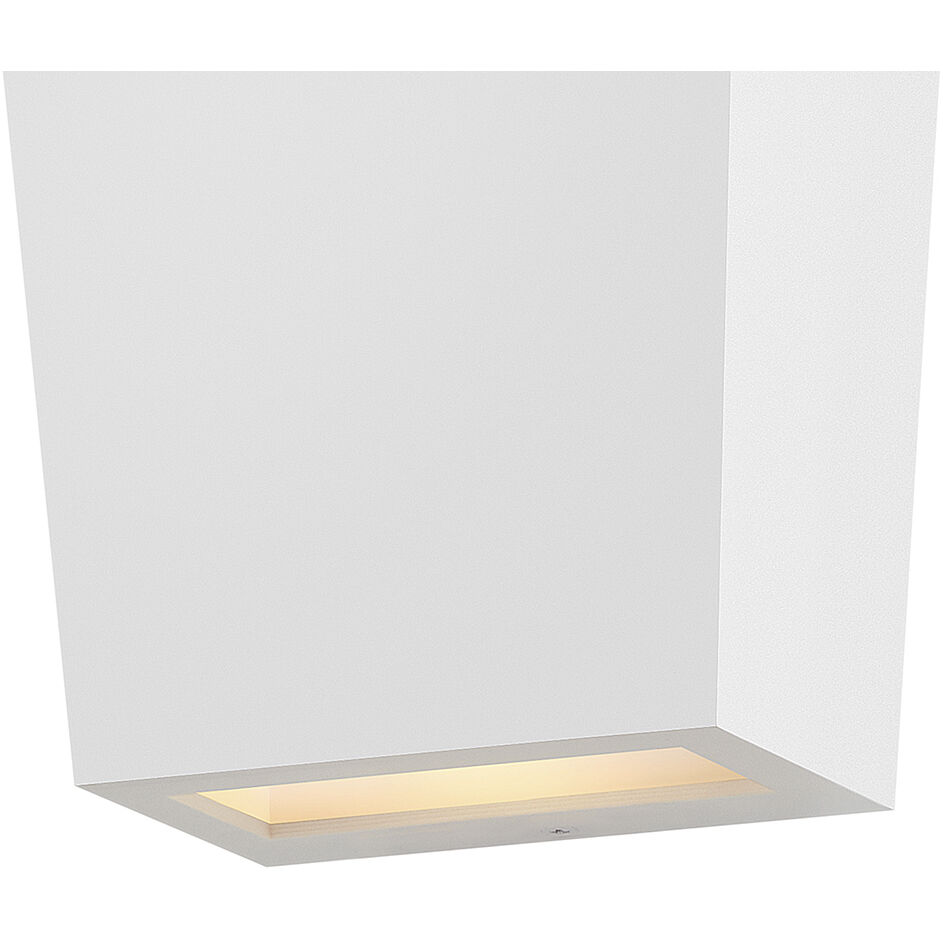 Coastal Elements Cruz LED 11 inch Textured White Outdoor Wall Mount Lantern