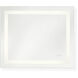 Mera 36 X 30 inch Might Bright White LED Wall Mirror
