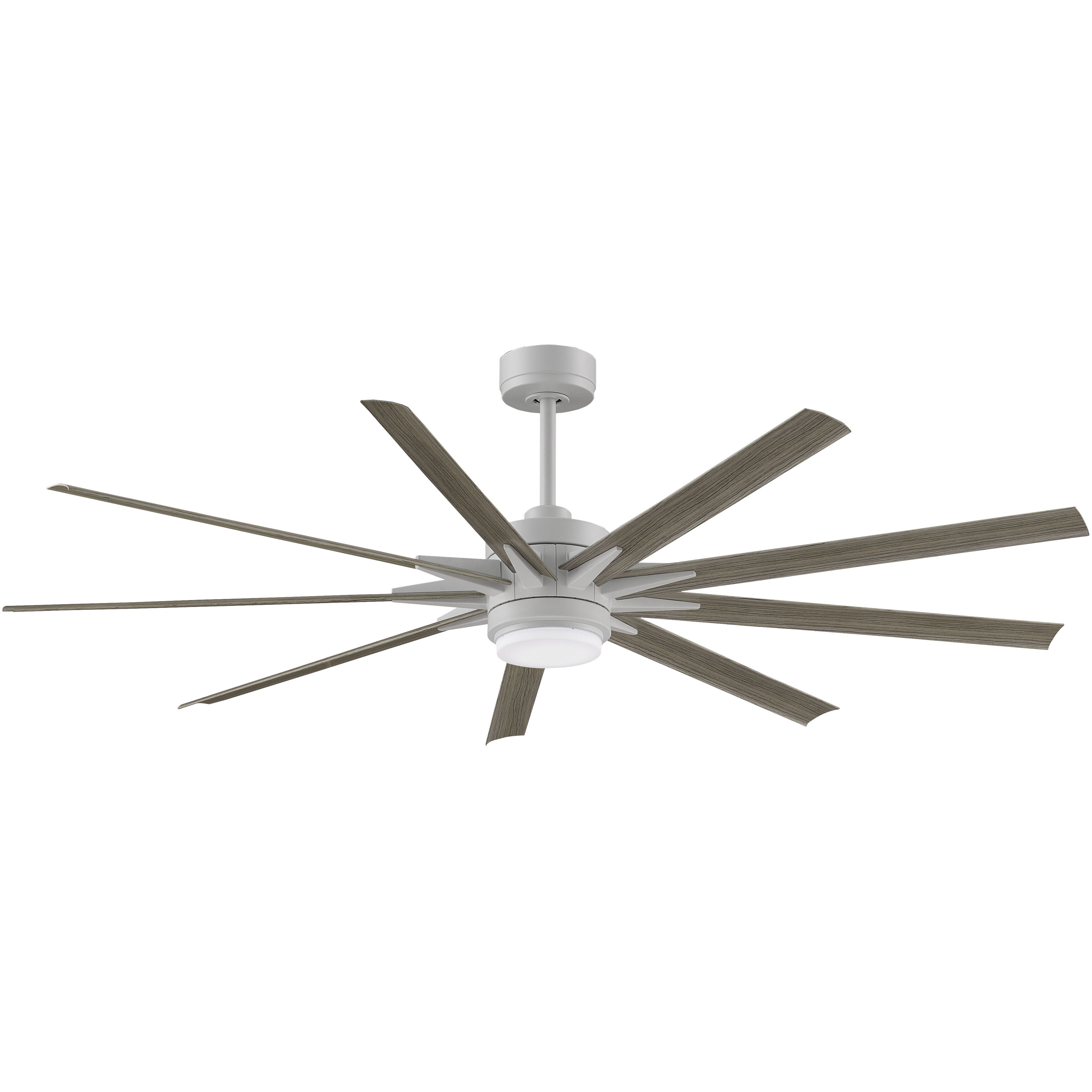 Odyn Custom 8.27 inch Matte White Fan Motor Only, Blades Sold Separately