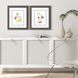 Animals Collection Rustic Wood Grain Framed Art