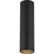 Lorna LED 3.25 inch Black Flush Mount Ceiling Light