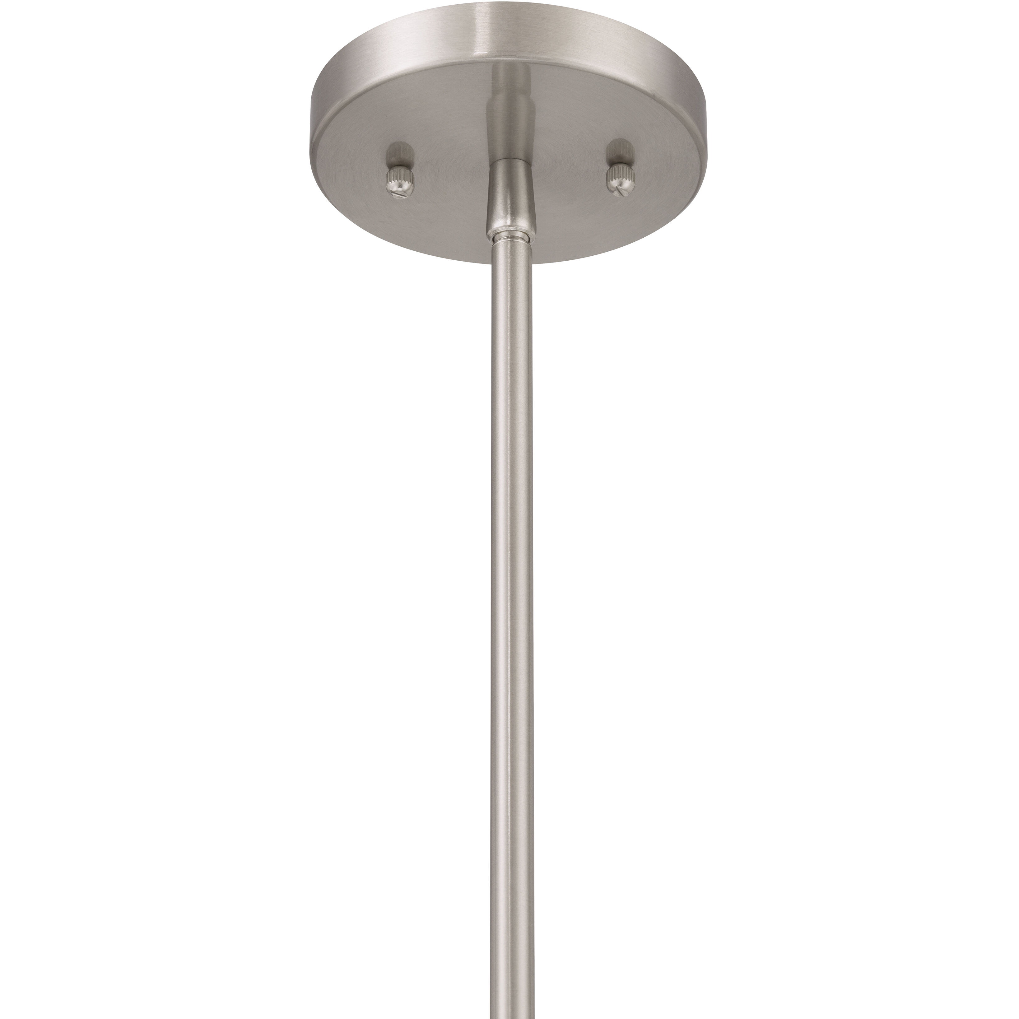 Orbis 1 Light 10 inch Brushed Nickel Mini Pendant Ceiling Light