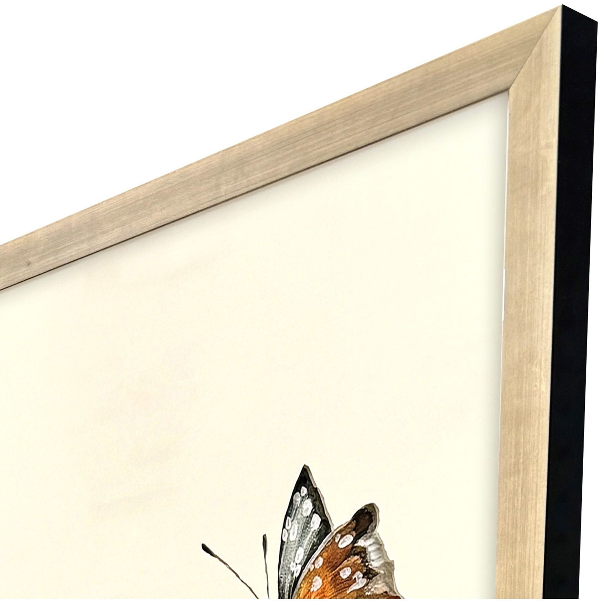 Garden of Eden Blue and Beige and Green and Multi Framed Art, The Studio