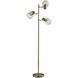 Rhodes 67.5 inch 40.00 watt Antique Brass Tree Floor Lamp Portable Light