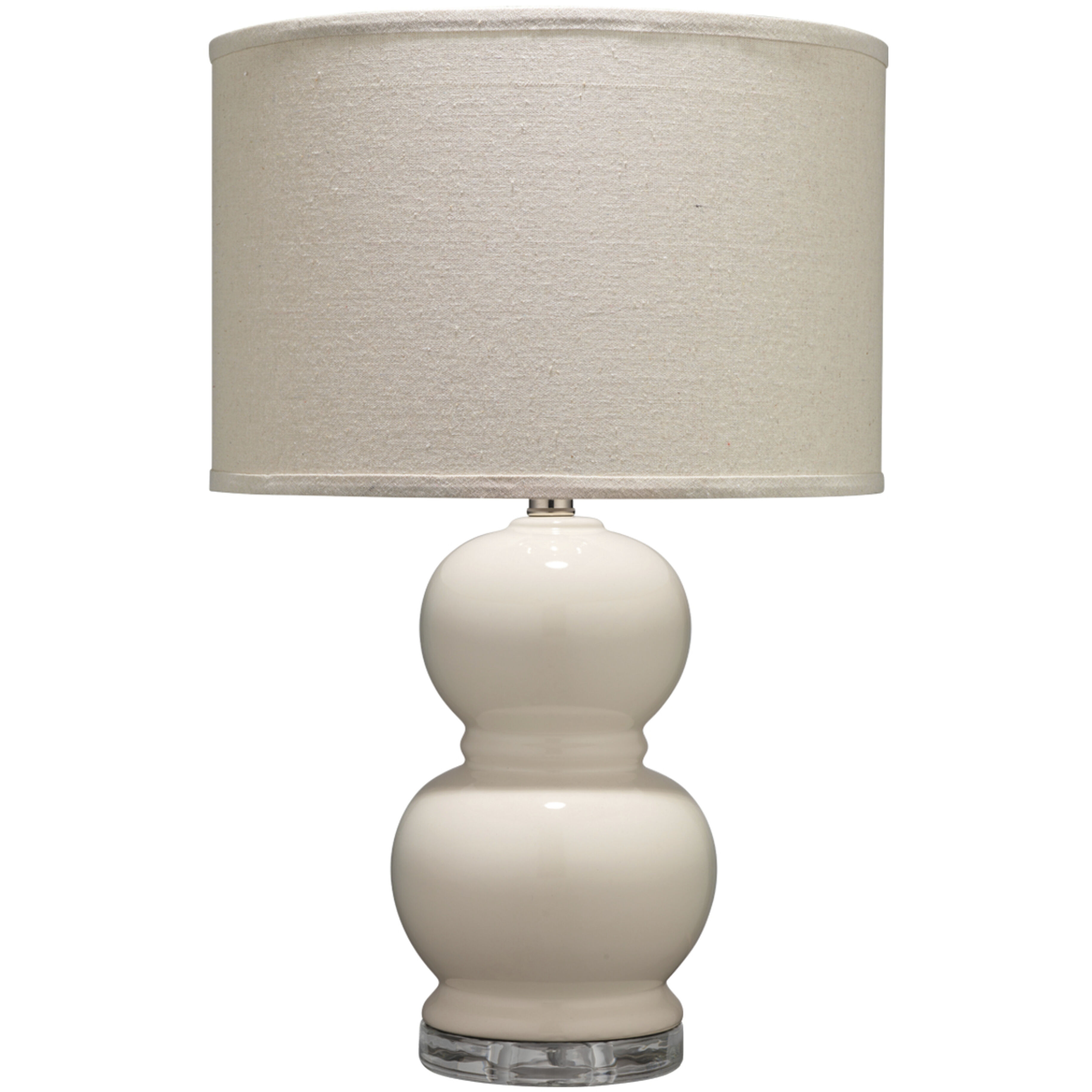 Bubble 22 inch 150 watt Cream Table Lamp Portable Light