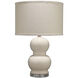Bubble 22 inch 150 watt Cream Table Lamp Portable Light