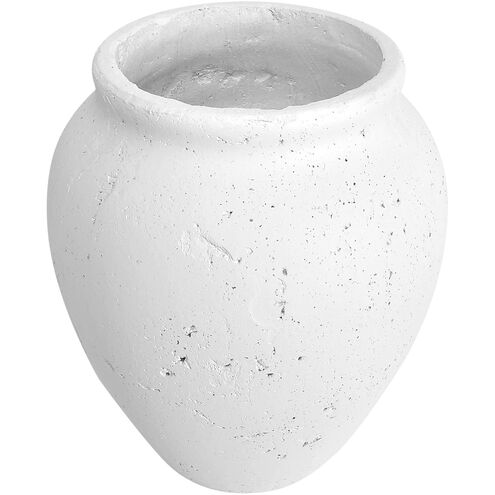 Nissa White Outdoor Vase