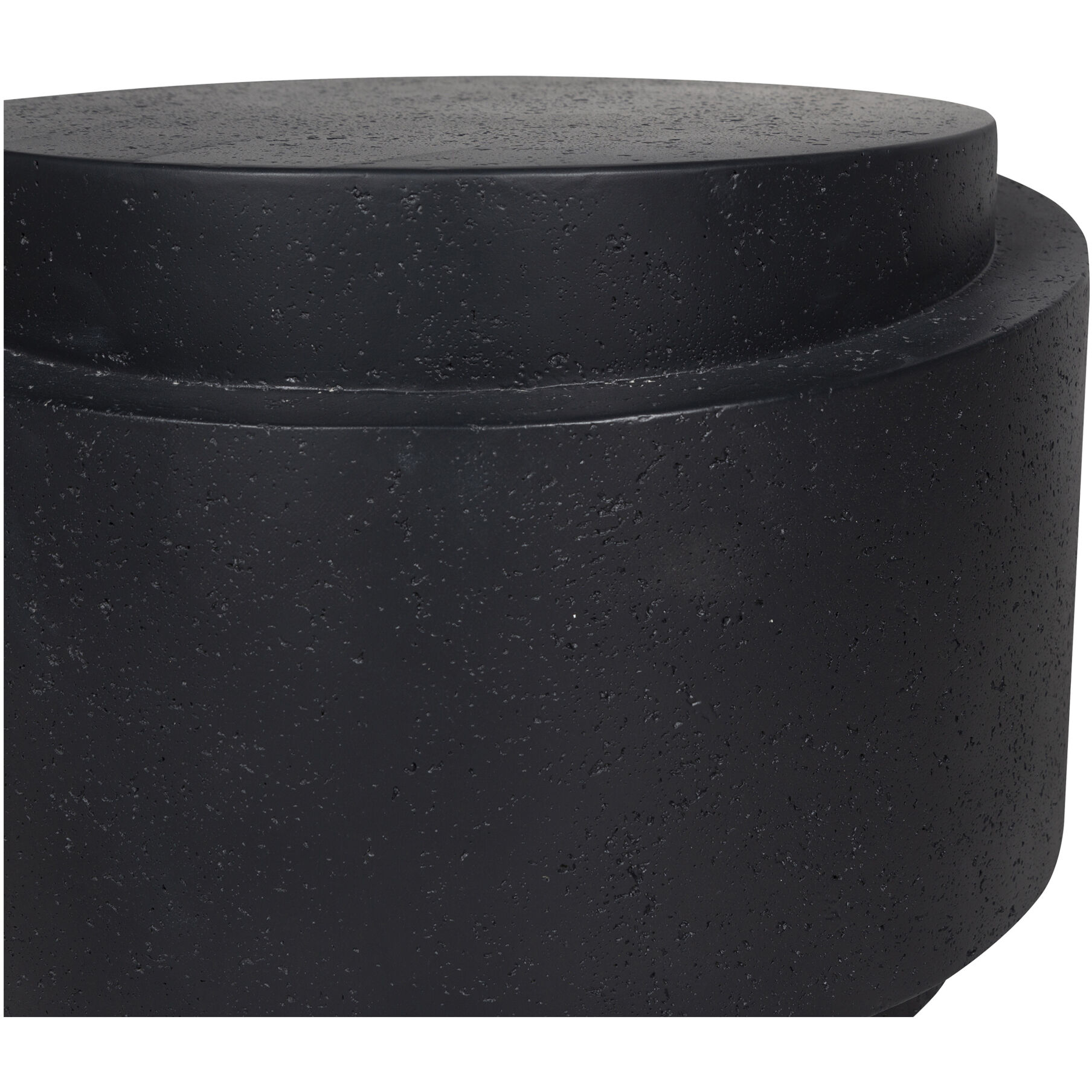 Cosmo 25 X 25 inch Black Outdoor Accent Table