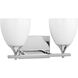 Drew & Jonathan Toffino 2 Light 16 inch Chrome Wall Bath Fixture Wall Light