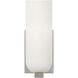 Neblina LED 4.5 inch Brushed Nickel Vanity Light Wall Light