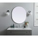 Asha 36 X 30 inch Silver Mirror in 30 x 36