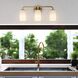 Shelby LED 23 inch Natural Brass Bathroom Light Wall Light