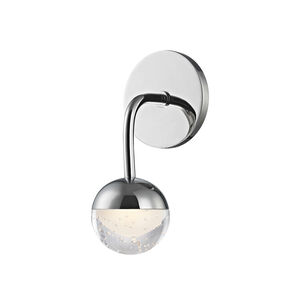 Boca LED 5 inch Polished Chrome Bath Vanity Wall Light