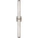 Sean Lavin Cutler LED 36 inch Satin Nickel Vanity Light Wall Light in Clear Crackle
