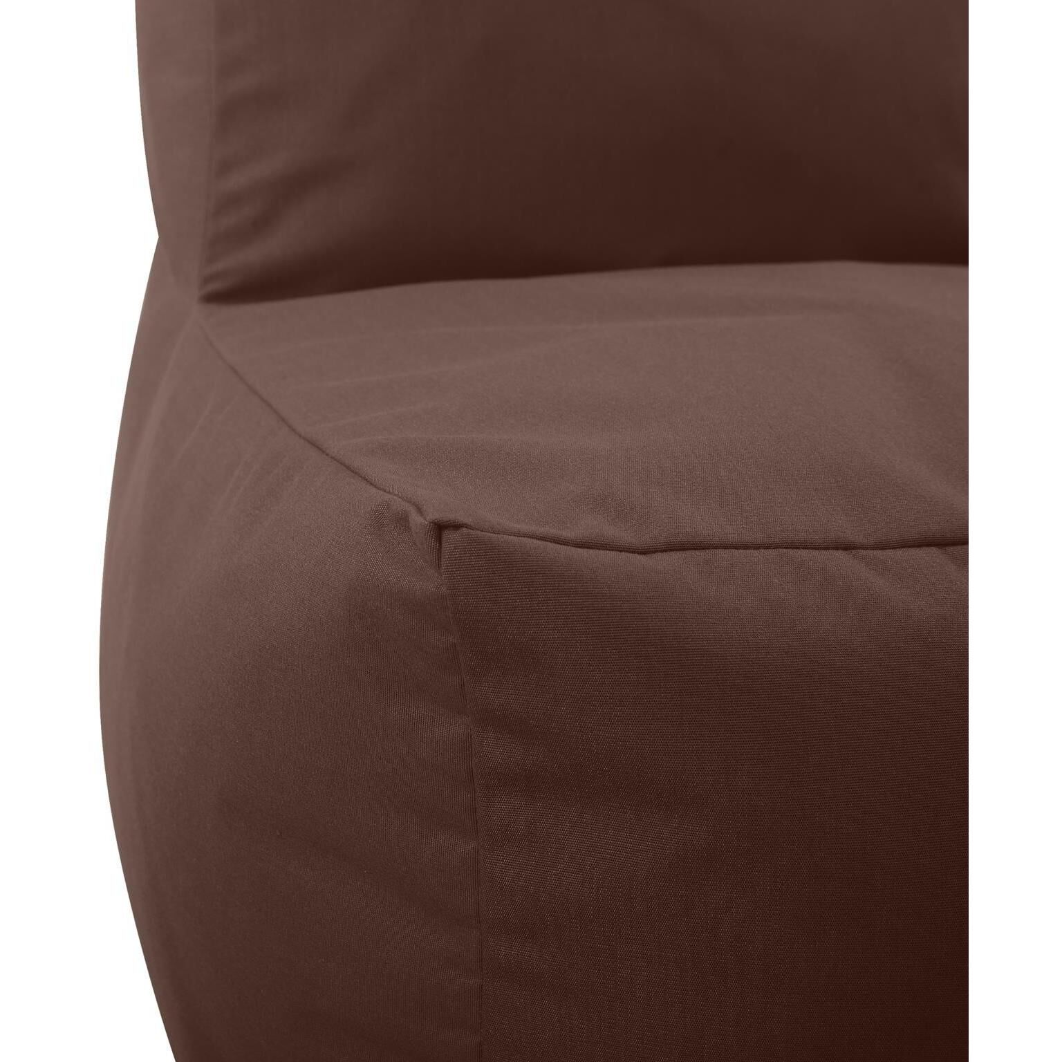 Seascape Chocolate Outdoor Pouf Lounge