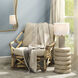 Dune Matte Grey and Natural Lounge Chair