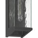 Azure Bay 1 Light 14.75 inch Black Outdoor Wall Sconce