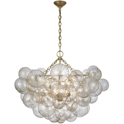 Julie Neill Talia 8 Light 33 inch Gild Chandelier Ceiling Light, Large