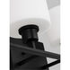 Canfield 4 Light 31.88 inch Midnight Black Wall Bath Fixture Wall Light