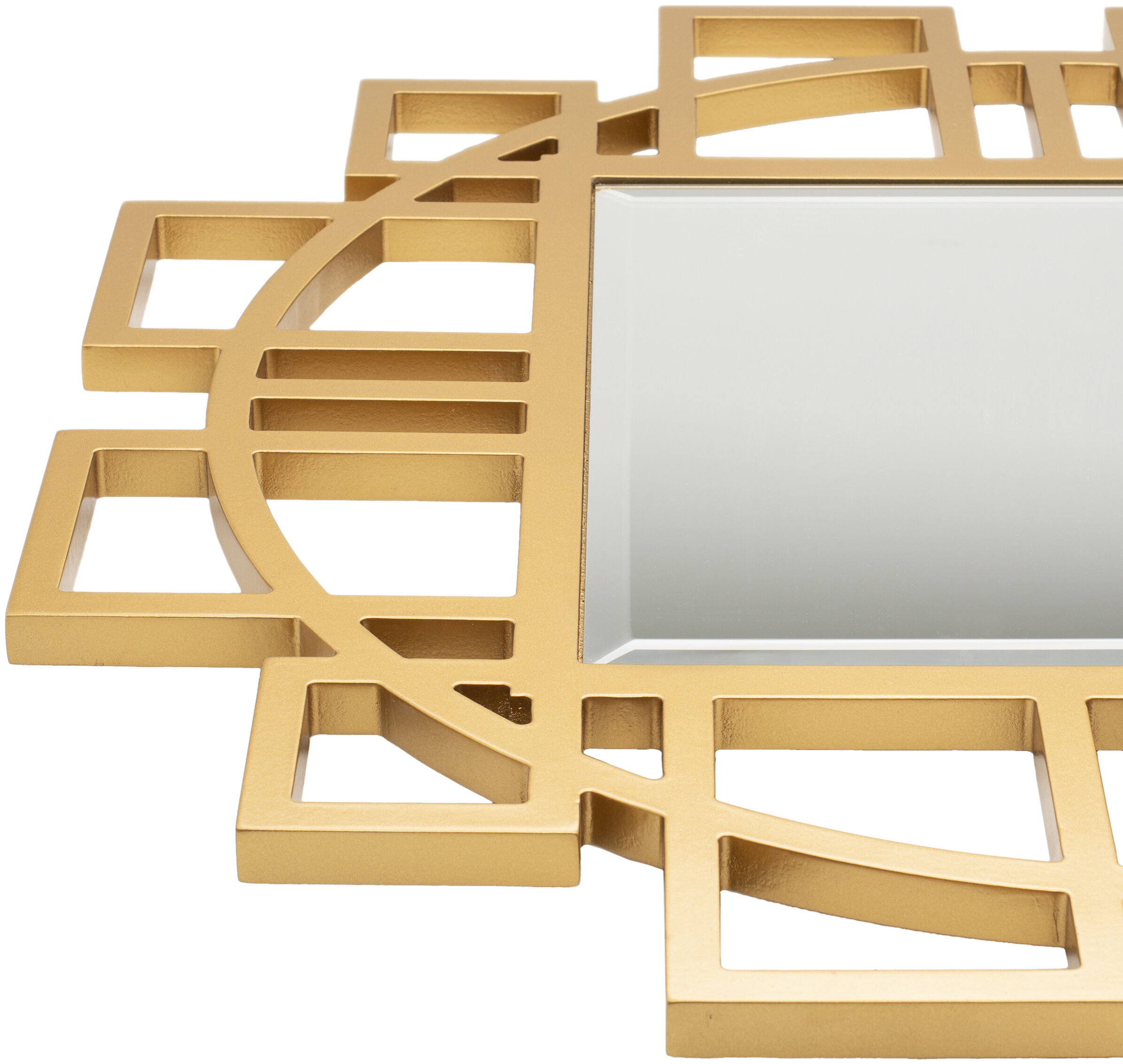 Glasgow 32.1 X 32.1 inch Tan Mirror, Medium