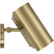 Robbie 3 Light 24 inch Aged Brass Vanity Light Wall Light