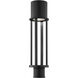Union LED 21.25 inch Black Post Lantern