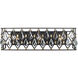 Windsor 3 Light 23.25 inch Carbon/Havana Gold Bath/Vanity Wall Light