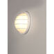 Bulwark 1 Light 10.25 inch White Outdoor Wall Mount