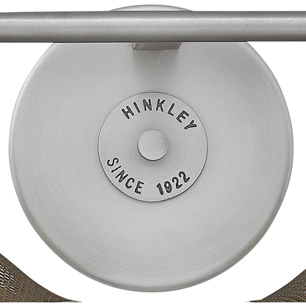 Rigby 2 Light 19 inch Antique Nickel with Heritage Brass Vanity Light Wall Light