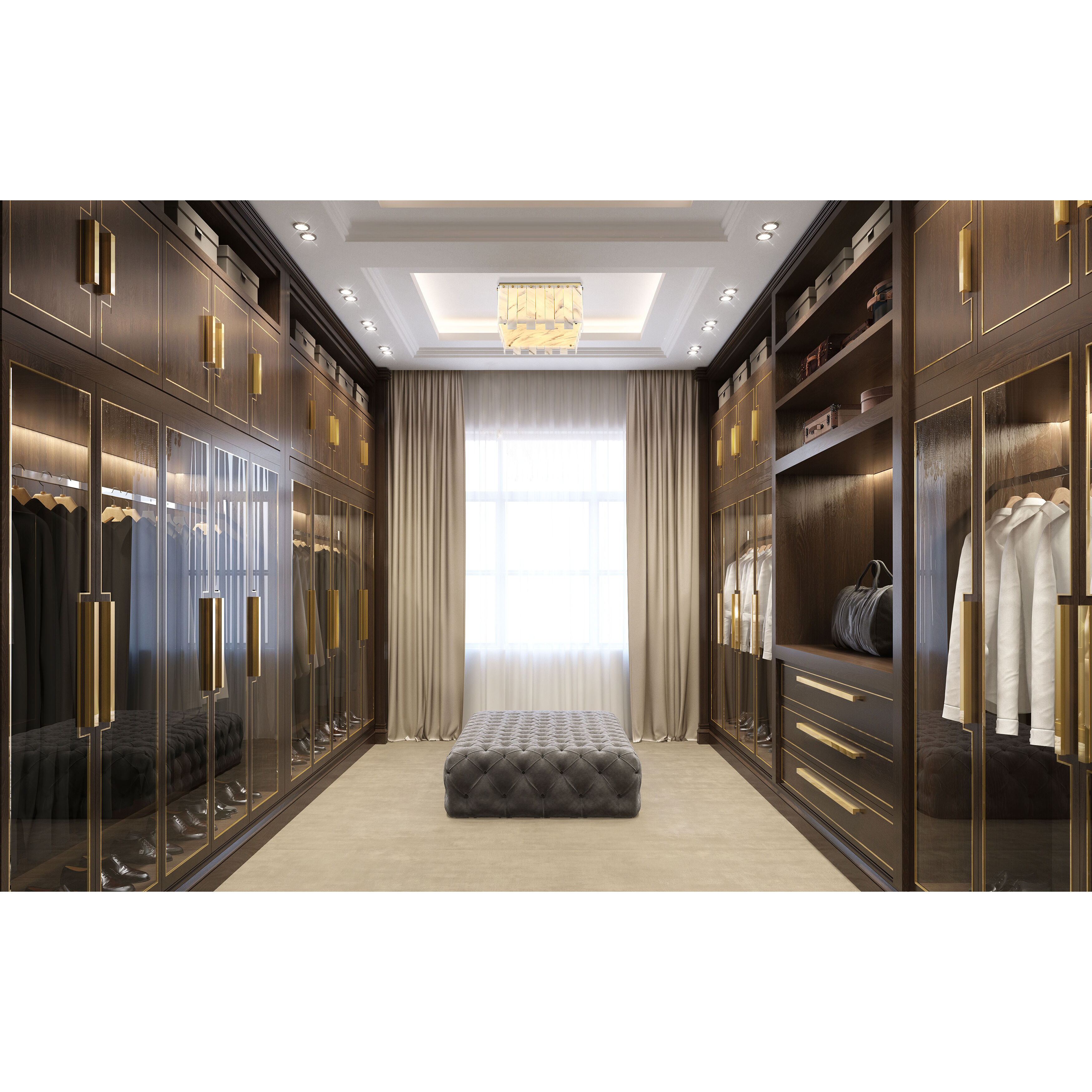 Viviana 9 Light 19.5 inch Rubbed Brass Flush Mount Ceiling Light