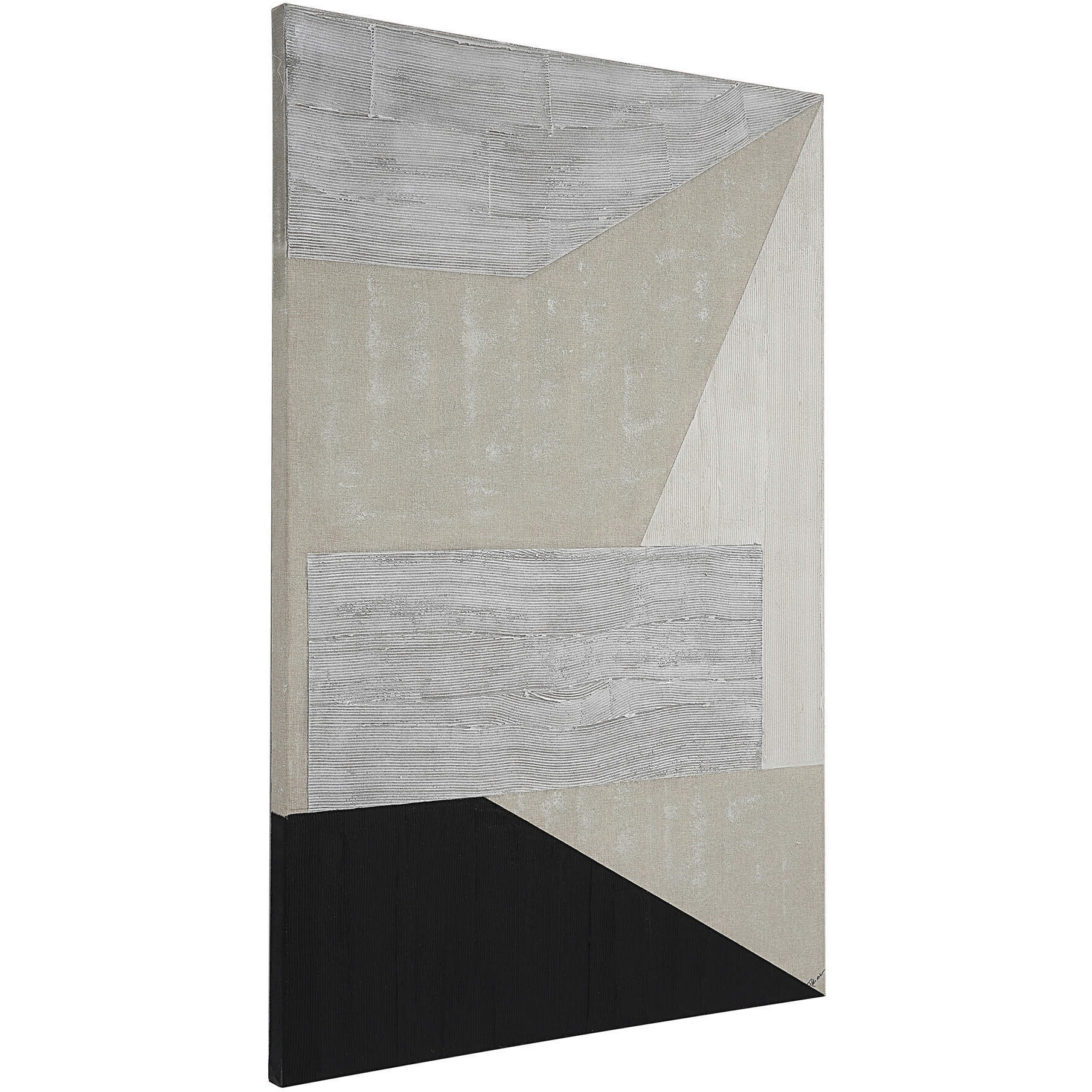 Torii Grey/Black Canvas Art