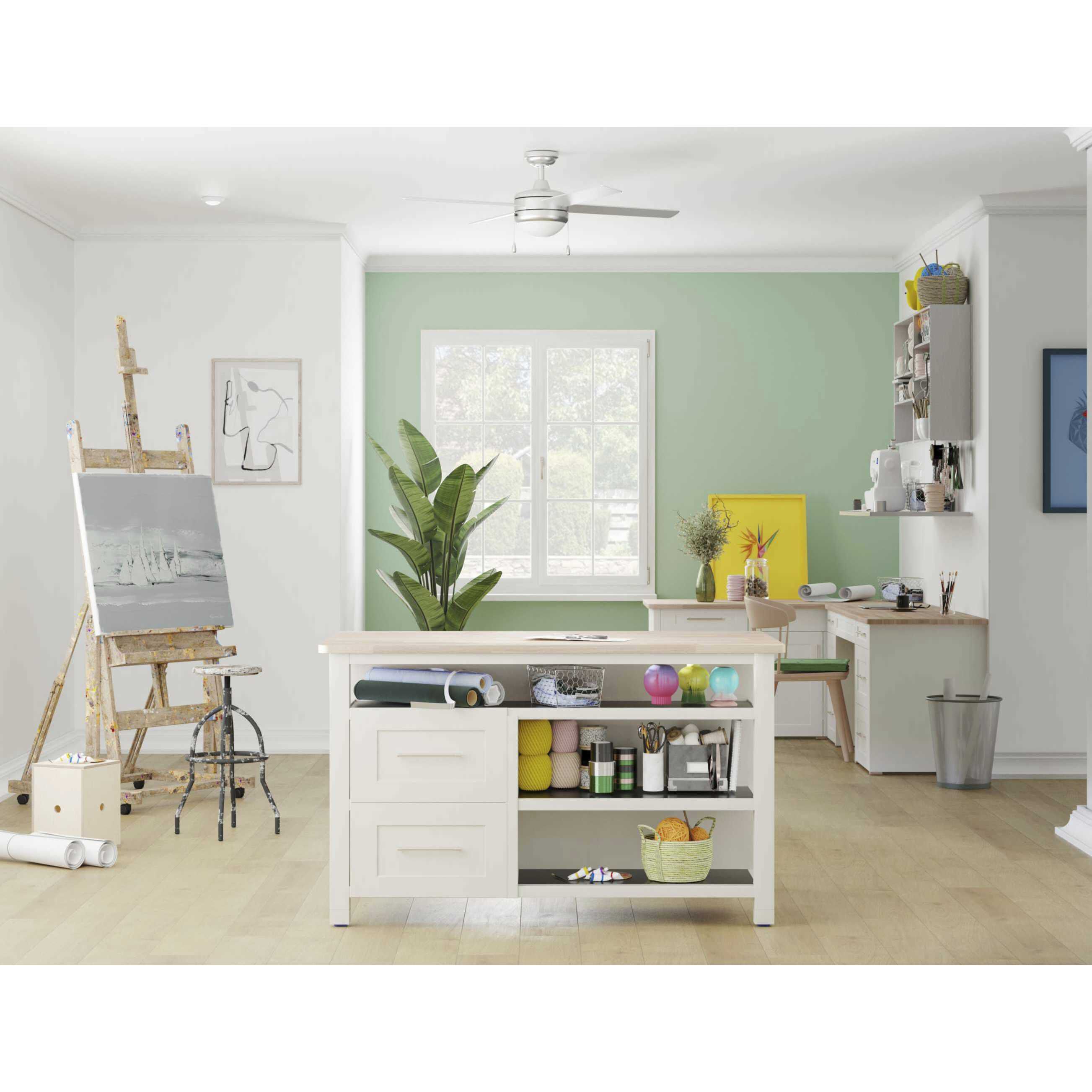 LED Flush Mount LED 7.25 inch White Flush Mount Ceiling Light, Progress LED