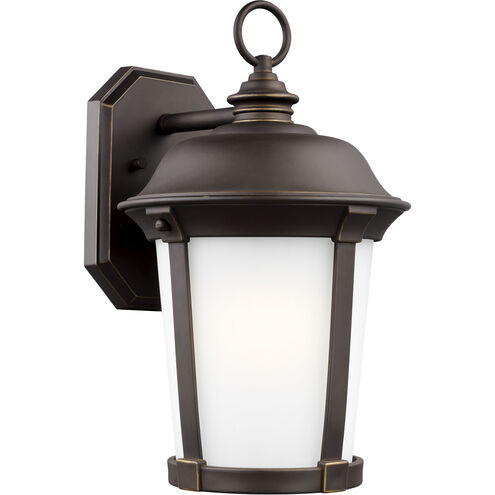 Calder 1 Light 16.5 inch Antique Bronze Outdoor Wall Lantern, Large