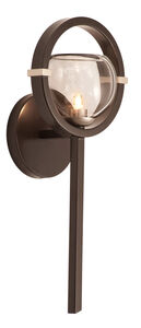 Lunaire 1 Light 7 inch Old Bronze Wall Sconce Wall Light