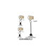 Element Table Lamps Portable Light, plus Floor Lamp, Set of 3